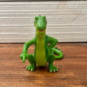 Rainforest Café RFC Poseable Green Iggy Iguana Lizard Action Figure from 2000